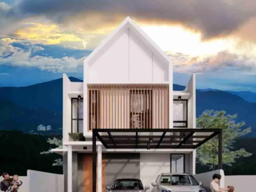Rumah baru hoek dijual, perumahan premium, jatisampurna kranggan bekasi