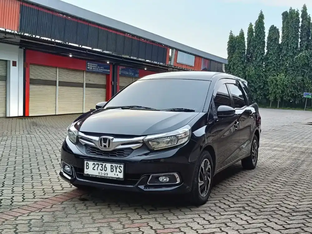 Honda Mobilio E Prestige Auto 2018 Bensin Hitam Metalik