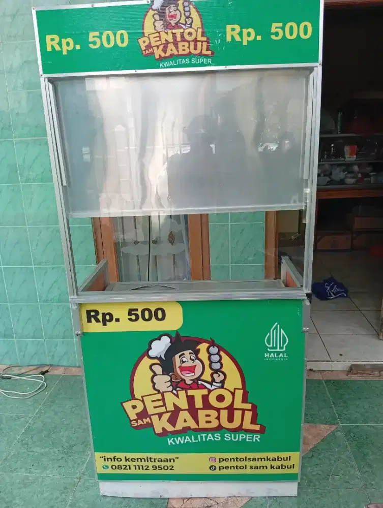 Dijual perlengkapan cilok kabul(ready untuk jualan)