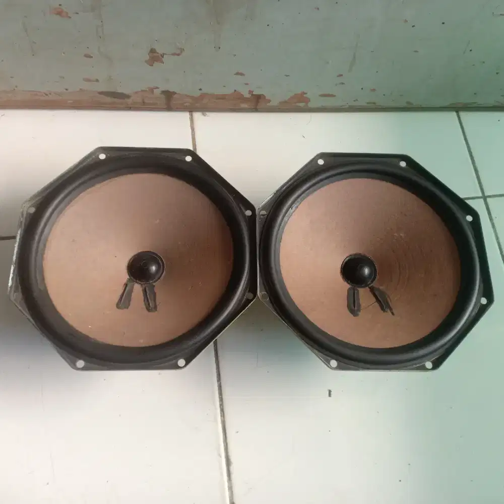 Speaker philips 8 inchi + mid + twiter mulus