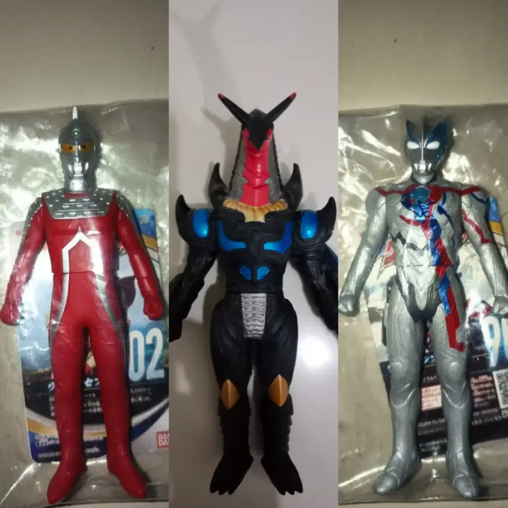 Ultra hero series and Ultra monster series