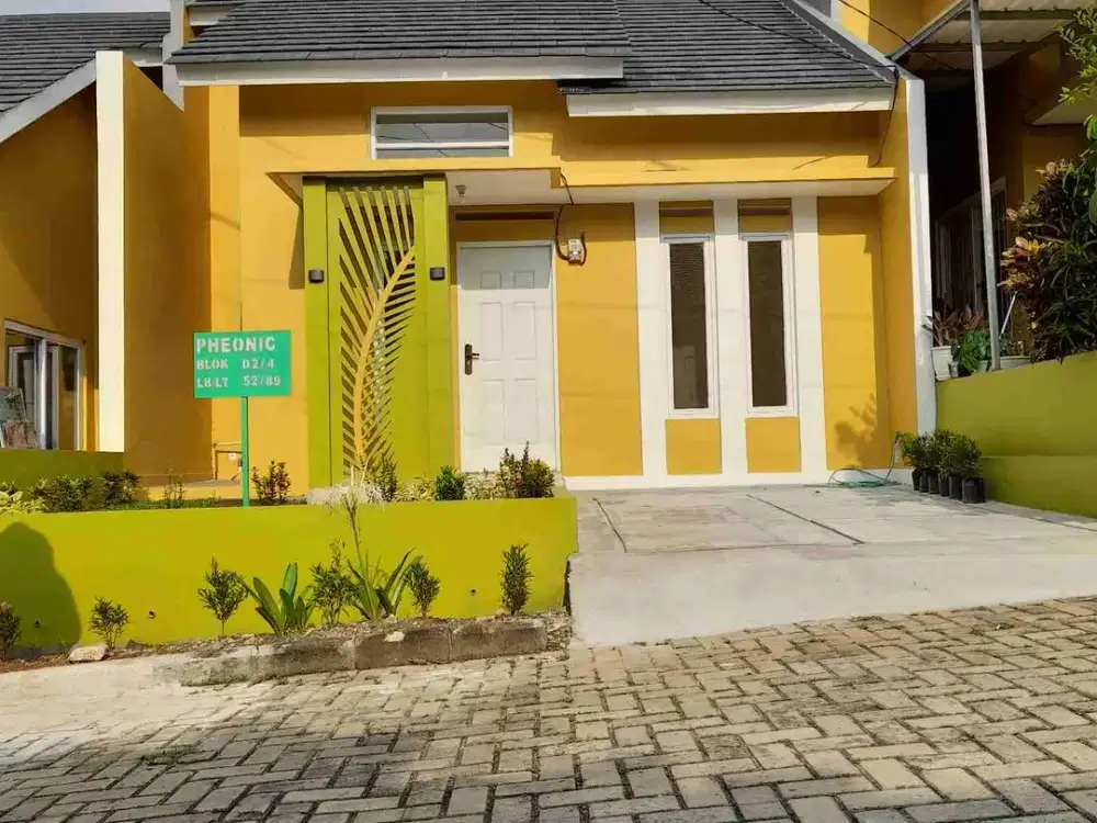 (TERSISA 1 UNIT ) Dijual Rumah Di Jatisampurna, Konsep Open Space 1 Lantai