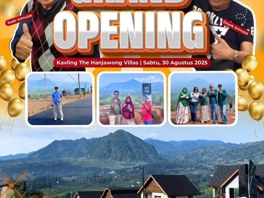 Dijual Tanah Kavling SHM Nuansa Eropa Harga terjangkau puncak 2 Bogor