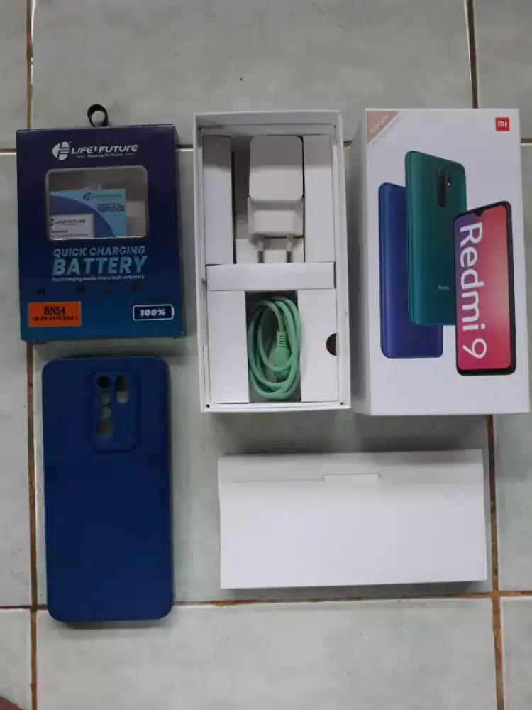 Xiaomi Redmi 9 Ram 3+1/32gb Second Original (Fullset )