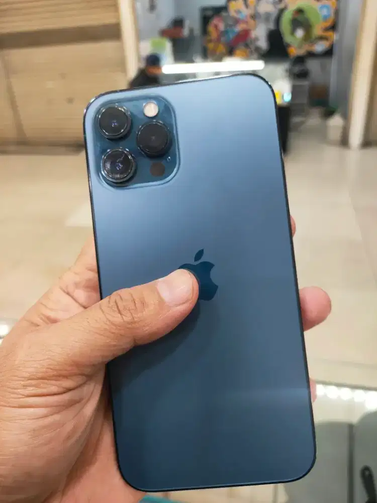 iPhone 12 PROMAX 128gb bh100% PA/A resmi iBox no minus