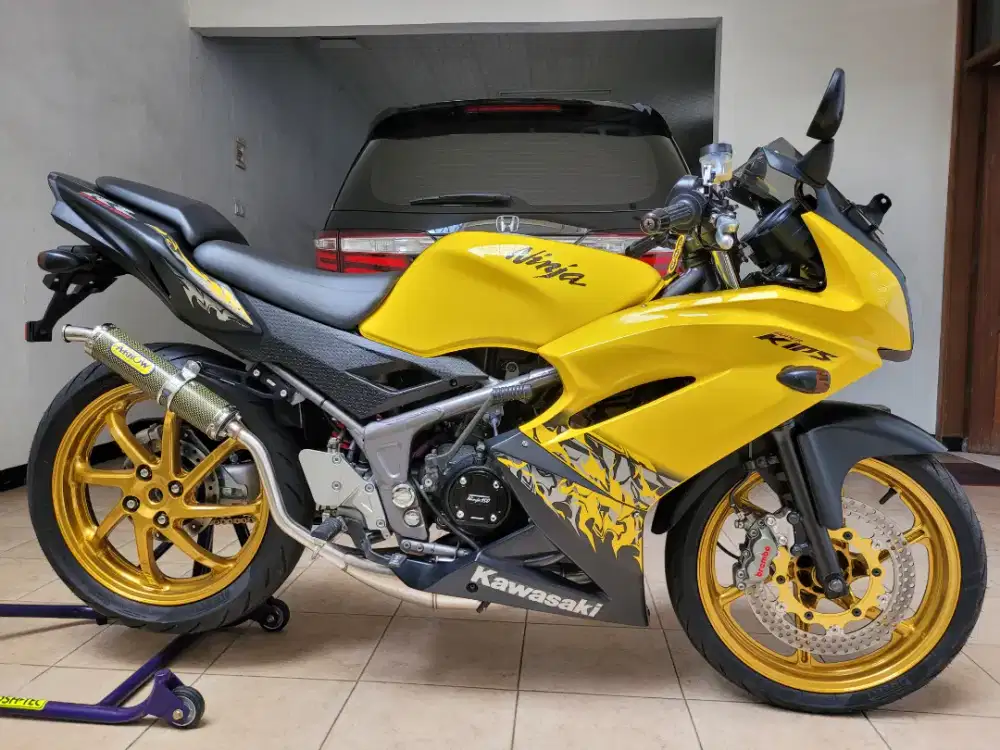 Ninja RR 2013 Rare Kuning Low KM