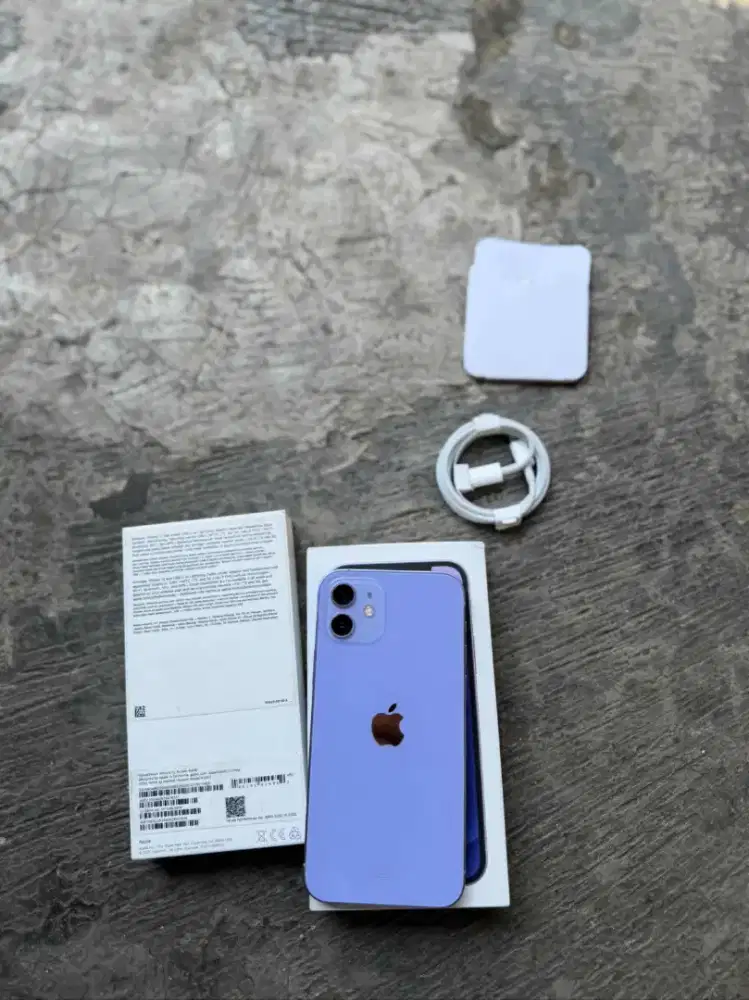 Ip 12 64 gb fullset ibox