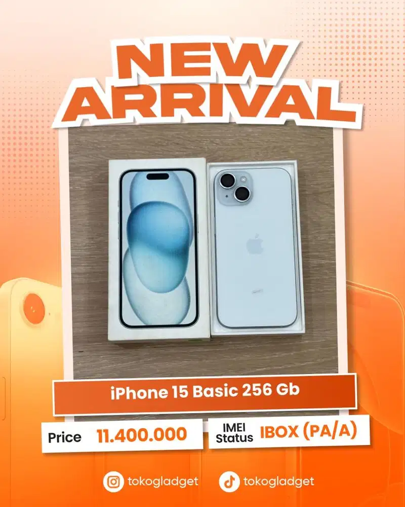 iPhone 15 Basic 256 Gb ex IBOX