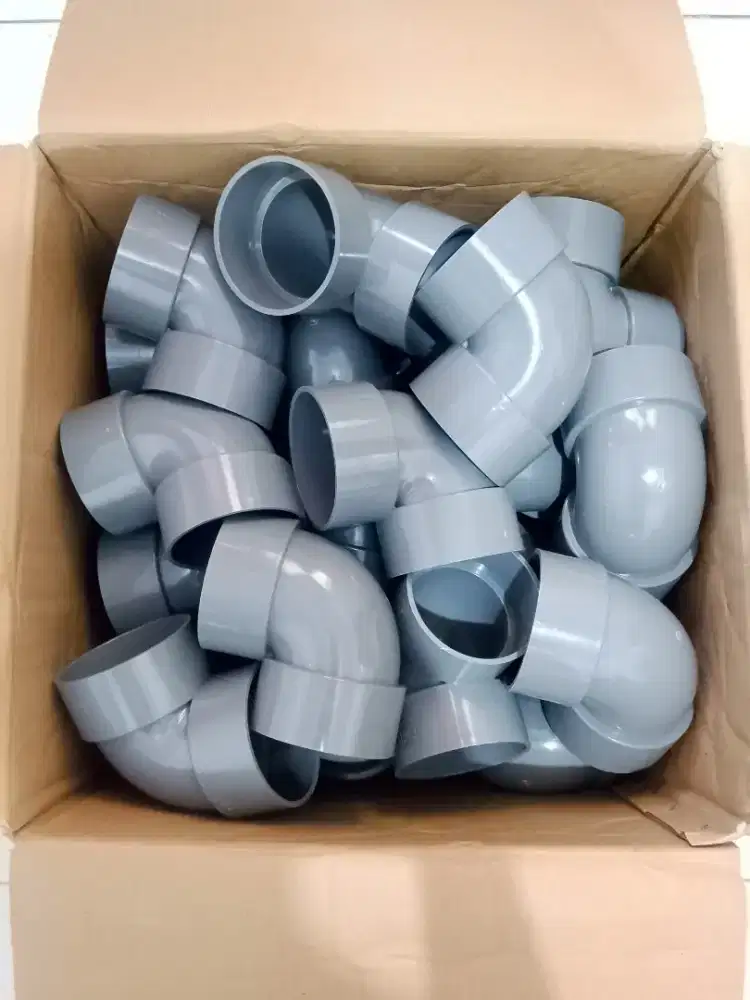Knee / Elbow 3 (3 Inch) PVC 30 Pcs - Borongan Murah Meriah