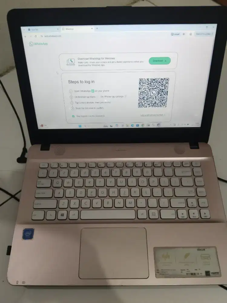 Jual Laptop Asus X441M (Double Hardisk)