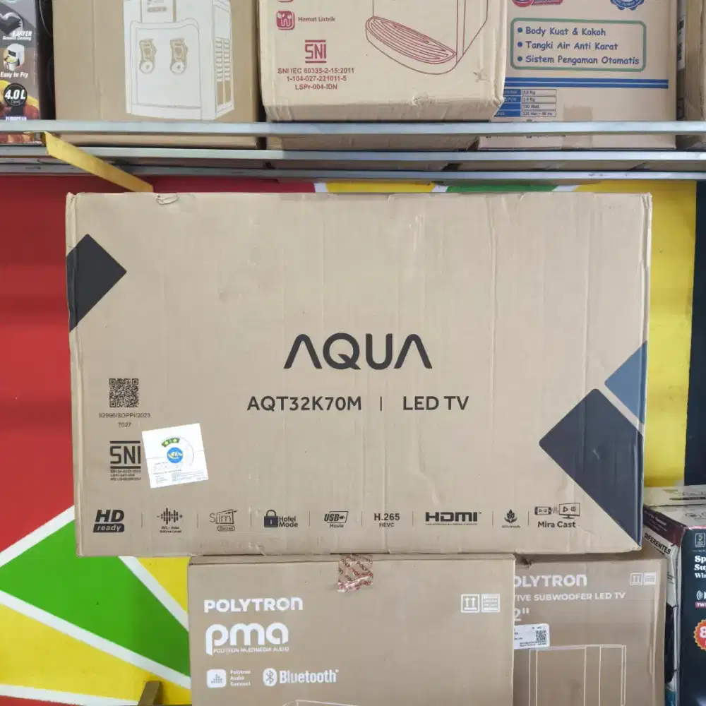 AQUA DIGITAL TV 32 INCH PROMO TERBATAS GARANSI RESMI