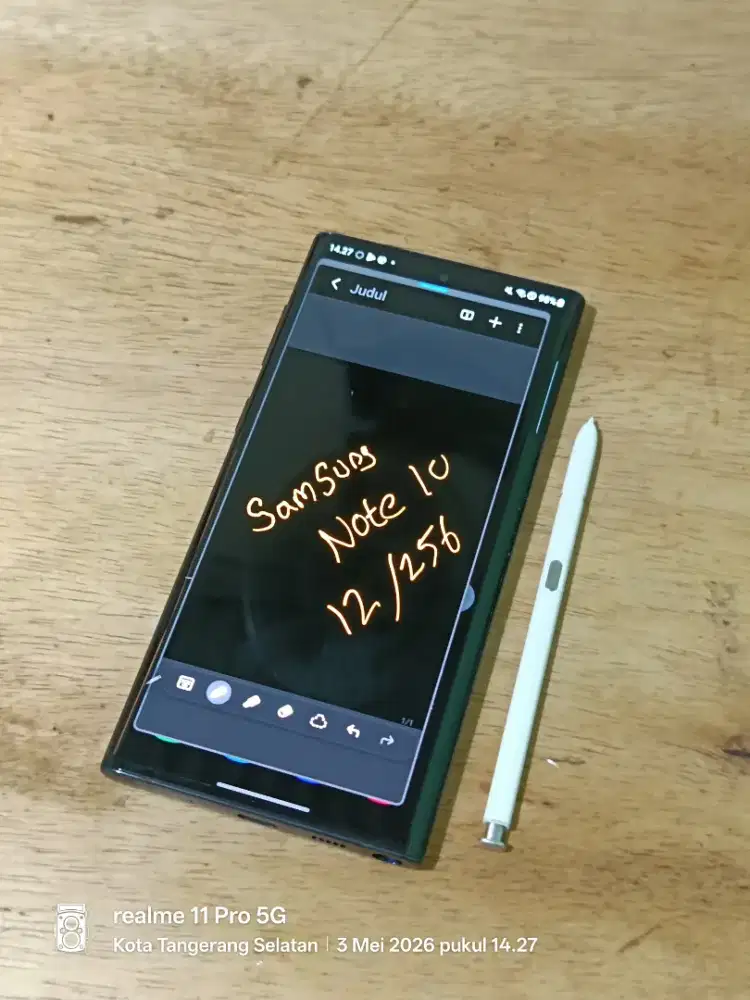 Samsung Note 10 Exynos Inter RAM 12GB Internal 256GB