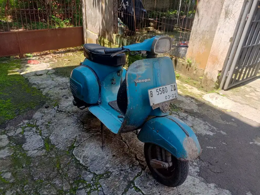 sepeda vesva 75  pjk panjg disrengseng sawah
