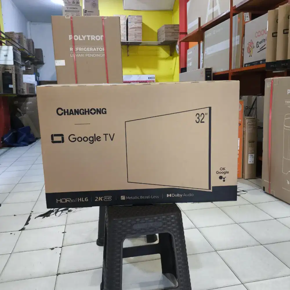 CHANGHONG GOOGLE TV 32INCH PROMO TERBATAS GARANSI RESMI