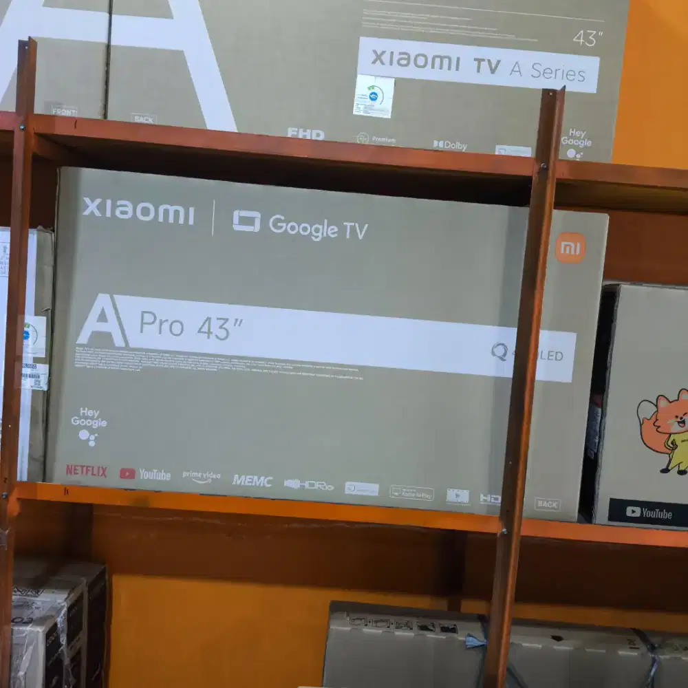 XIAOMI GOOGLE TV 43INCH 4K UHD QLED PROMO BISA KREDIT TANPA DP