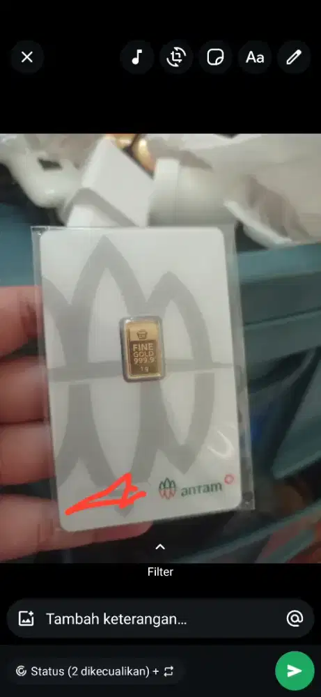 Antam 1 gram 2026