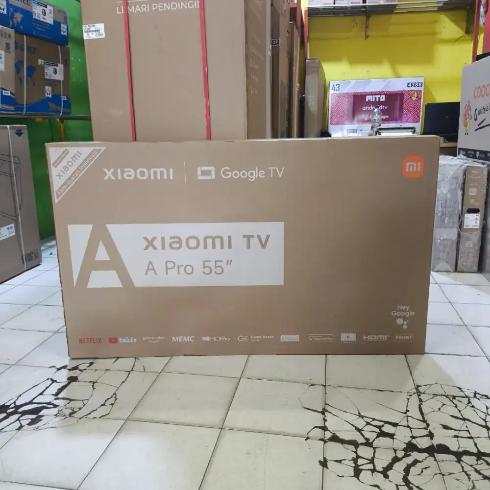 XIAOMI GOOGLE TV 55INCH 4K QLED PROMO BISA KREDIT TANPA DP