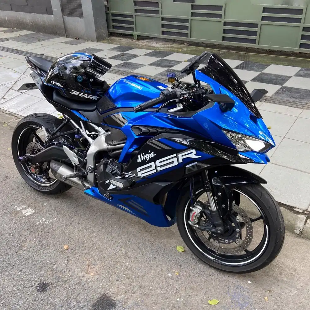 Zx25r ABS QS tipe tertinggi modif 50jt+ tangan pertama plat baru