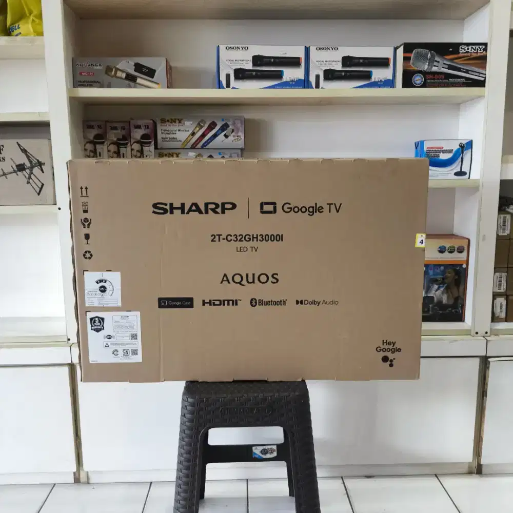 SHARP GOOGLE TV 32INCH PROMO BISA KREDIT TANPA DP