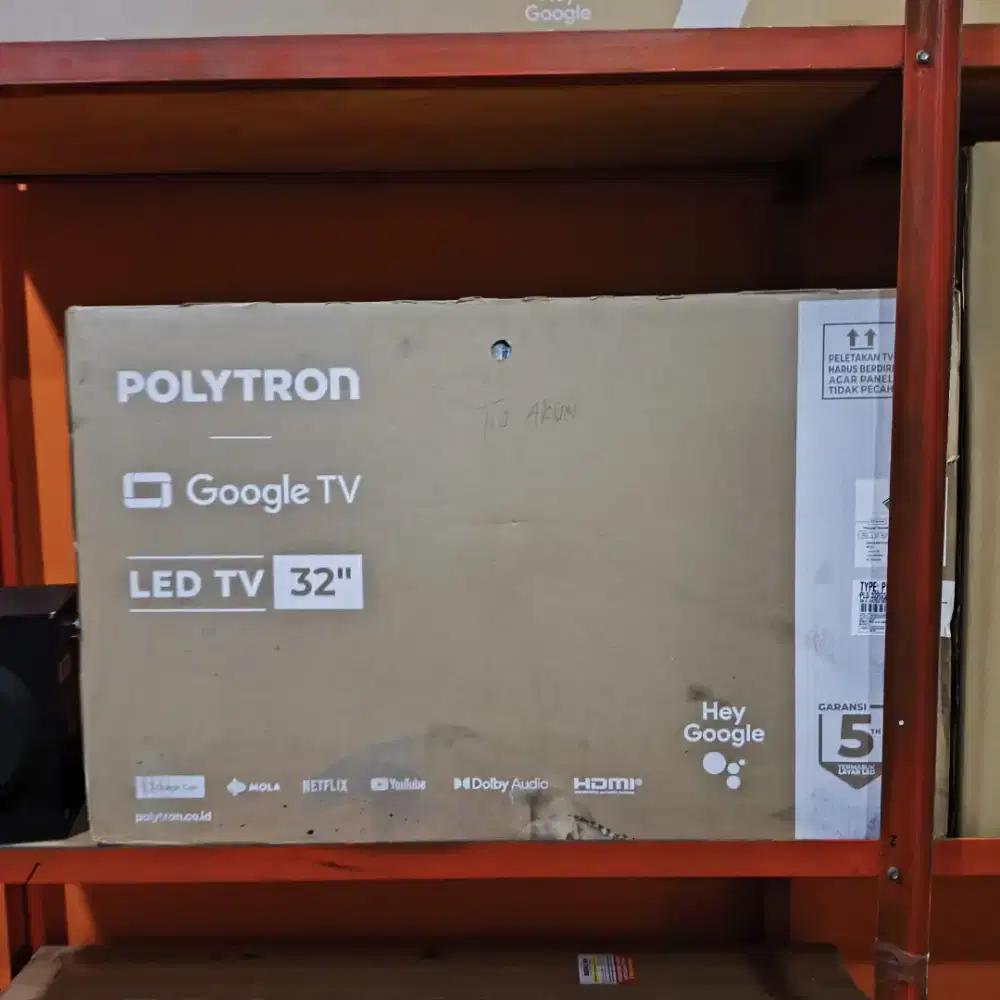 POLYTRON GOOGLE TV 32INCH PROMO TERBATAS GARANSI RESMI