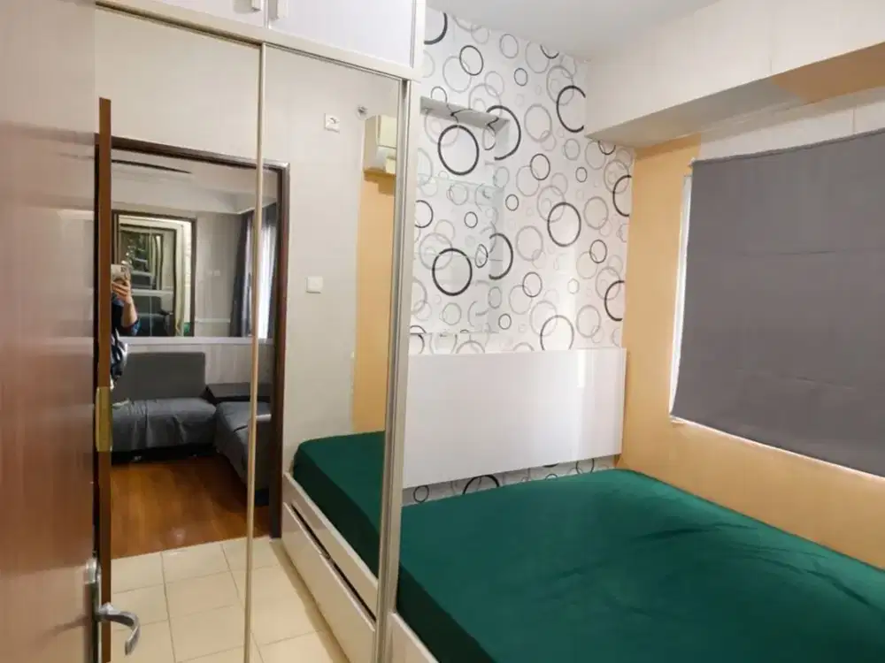 Disewakan Bulanan GRATIS IPL 2BR Serpong Green View Furnished