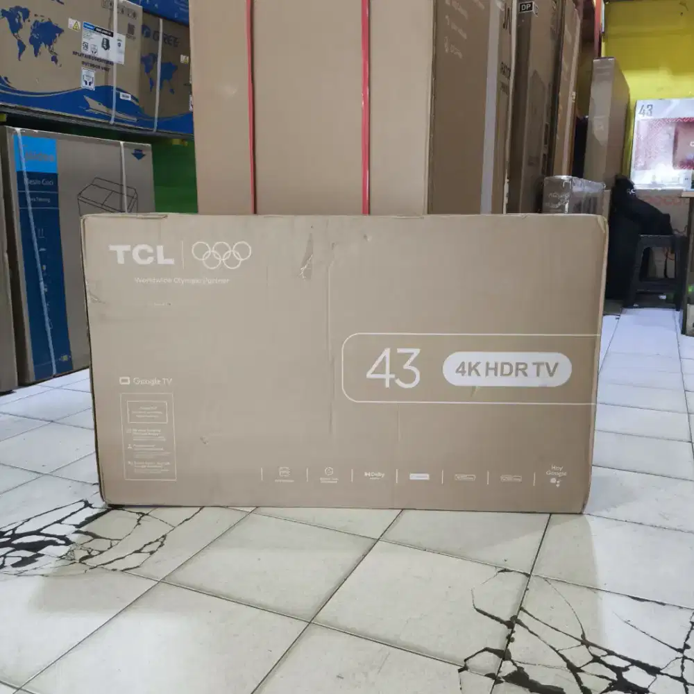 TCL GOOGLE TV 43INCH 4K UHD PROMO BISA KREDIT TANPA DP