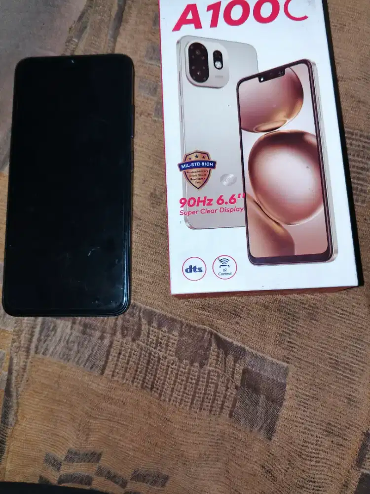 Itel a100c ram 6 /64 warna hitam