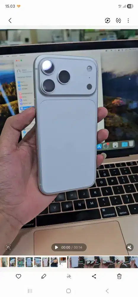 Iphone 17 pro max 512 blibli cc hanga 35 garansi 12/2026