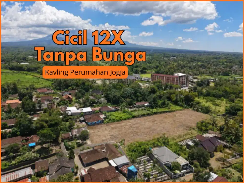 Pembayaran Bisa Di Cicil, Tanah Dekat Kampus UII Jalan Kaliurang