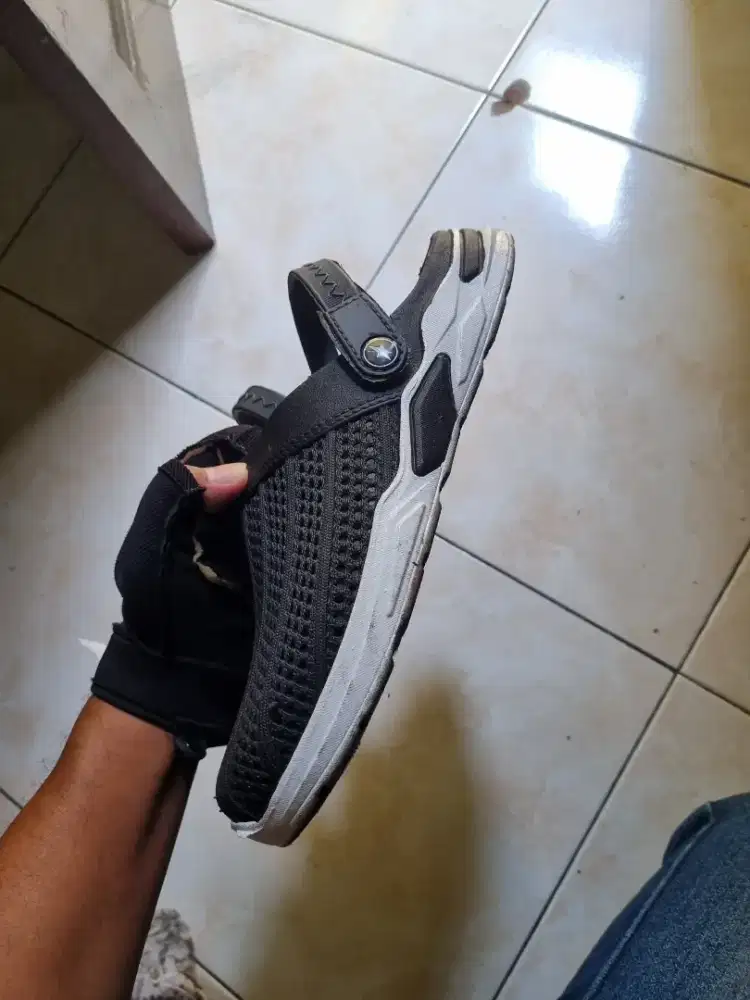 Sepatu selop karet merk ATT size 44