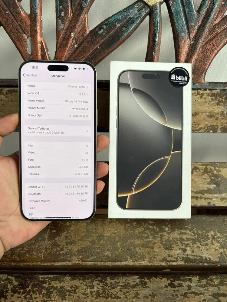 Iphone 16 Pro Max 256gb iBox