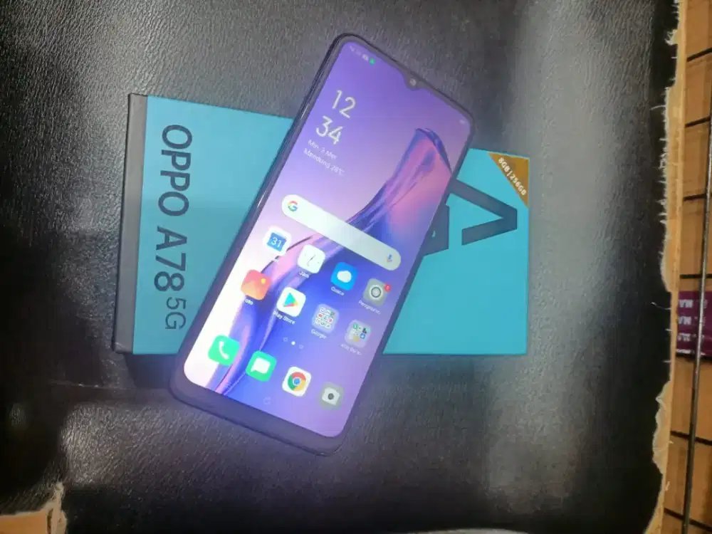 Oppo A78 5G ram 8/256 refurbis mulus normal semua lkp