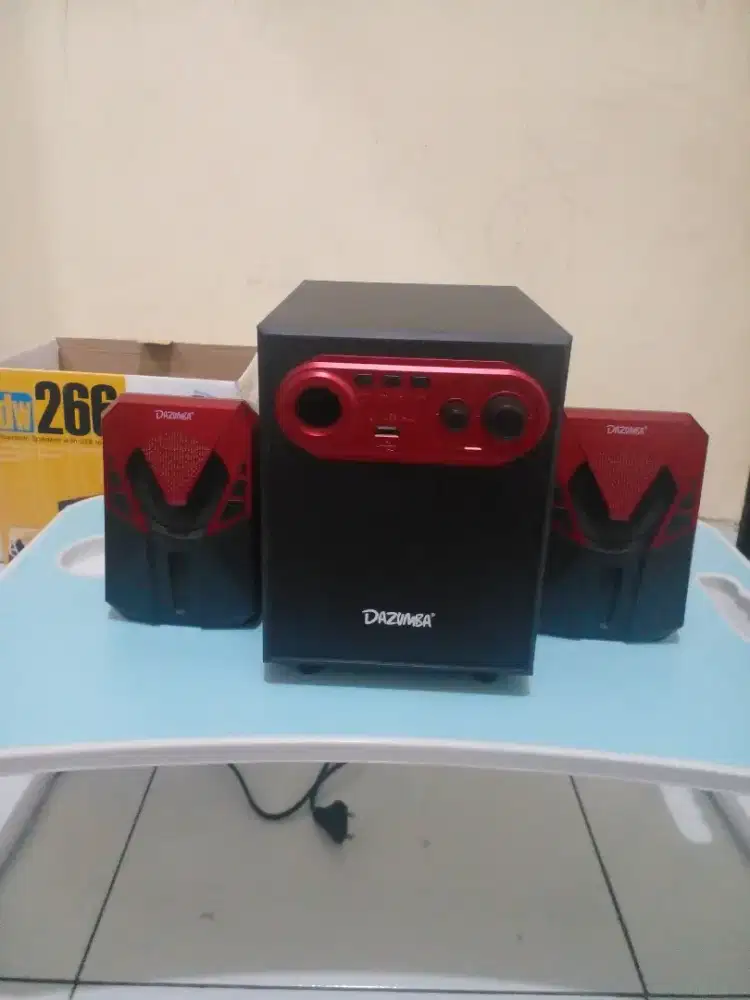 SPEAKER DAZUMBA DW 266 , suara jelas dan nge bass