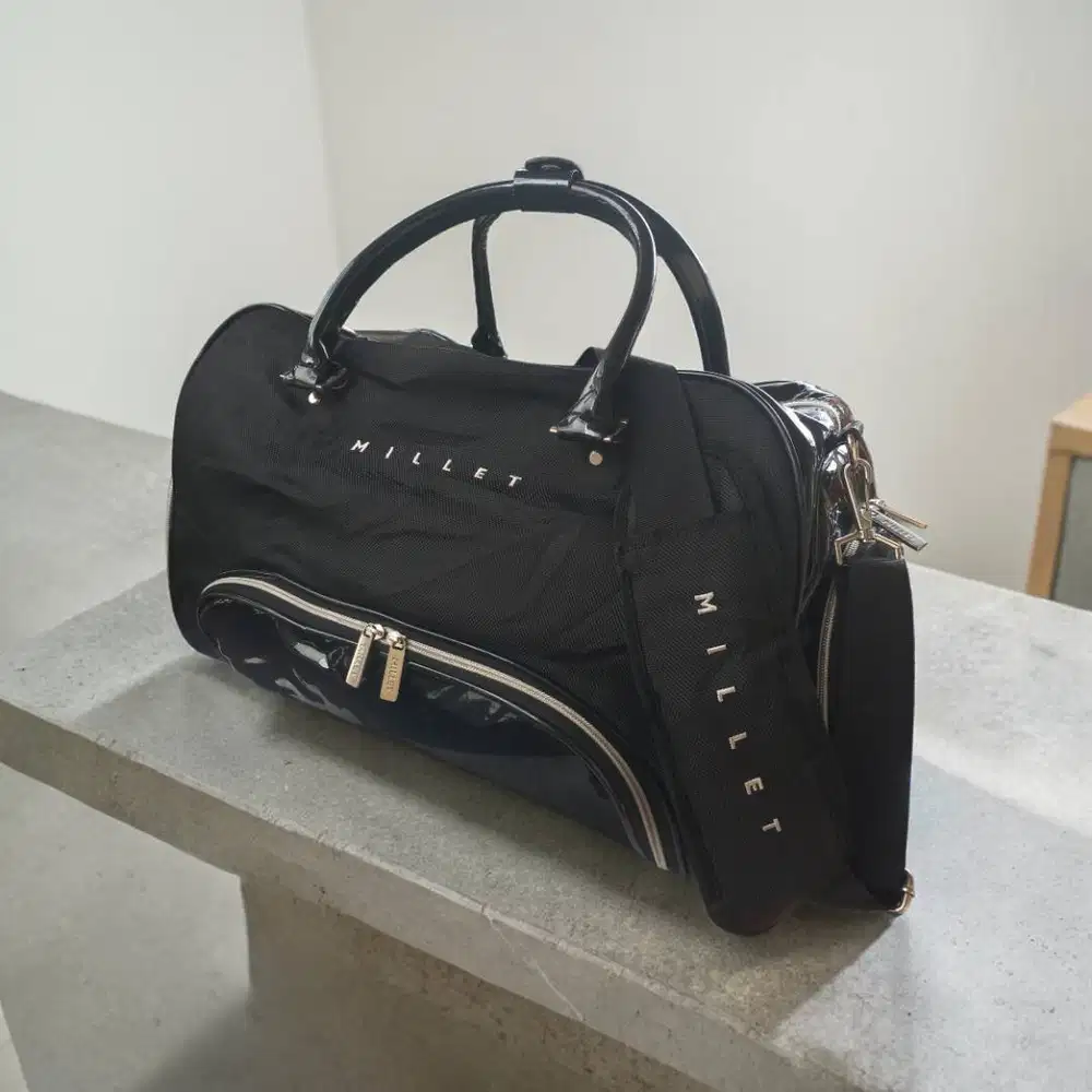 Millet x Peugeot Exclusive Travel Bag (Duffel Tas Minggat Olahraga Gym