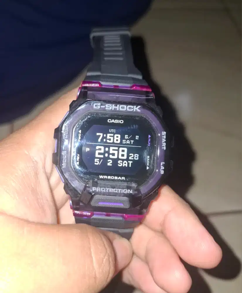 G SHOCK GBD 200 UNGU A.K.A SASUKEEE