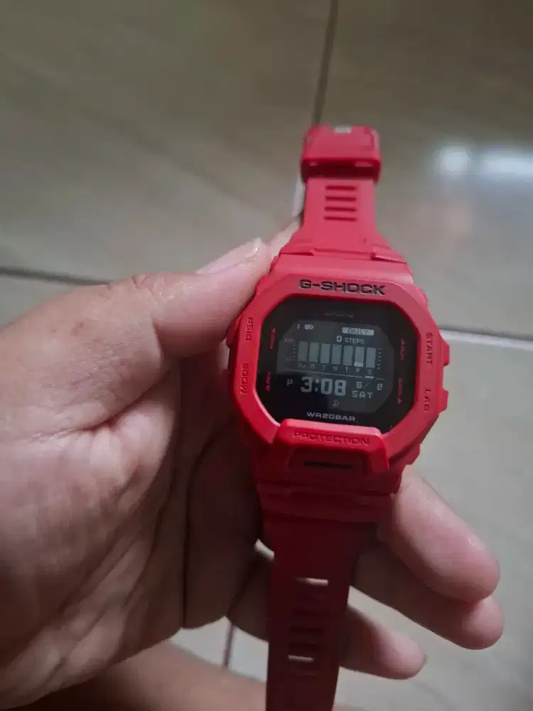 G SHOCK GBD 200 MERAH MENYAALAA
