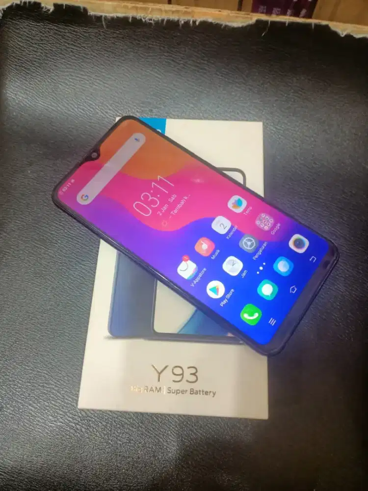 Vivo y93 ram 3/32 minus camera belakang ga bs msh ori semua nya lkp