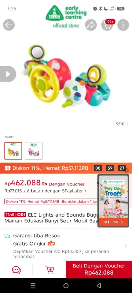 ELC Steering Wheel for stroller
