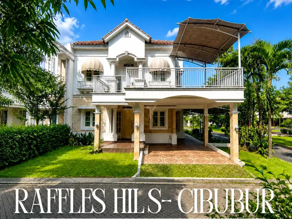 dijual rumah di rafles