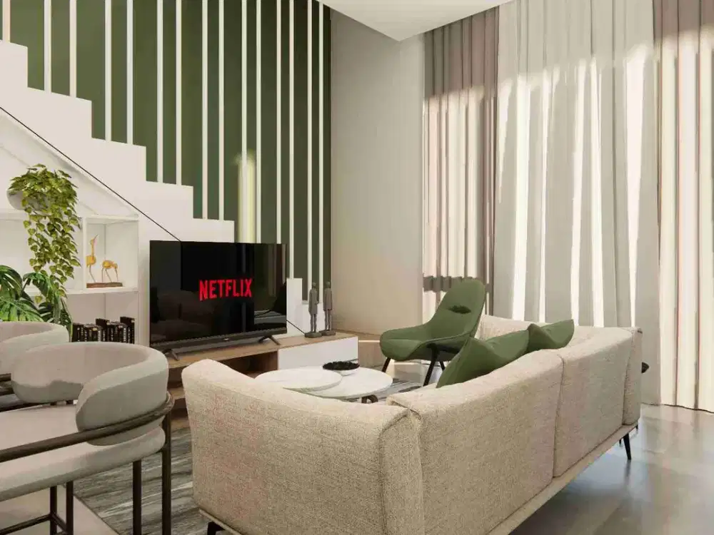 Villa Premium 3 lantai Harga 700 Juta-an dekat BNS