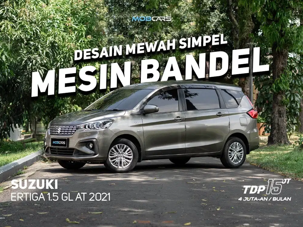 FREE BBM FULL TANK ERTIGA GL 1.5 AT 2021 GREY