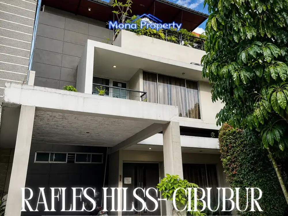 dijual rumah di rafles hilss Cibubur
