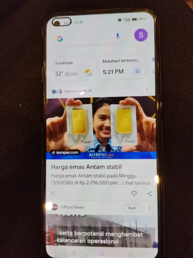 HP Oppo Reno 8T Ram 8GB / internal 256GB
