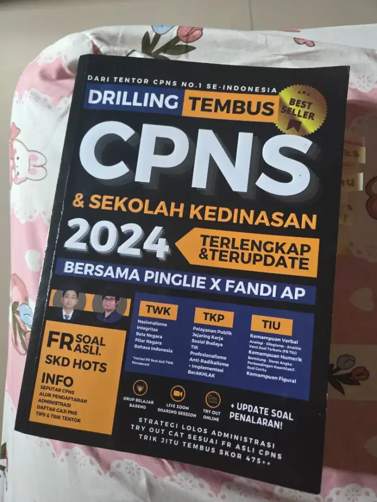 Buku CPNS & Sekolah Kedinasan 2024 Pinglie x Fandi AP