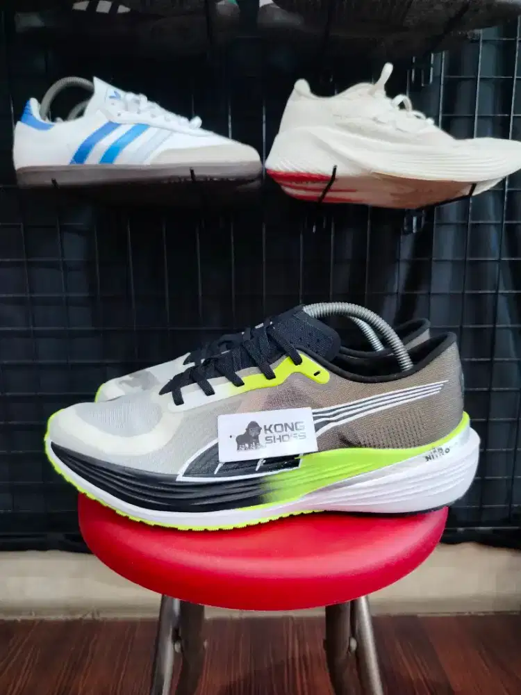 SEPATU PM DEVIATE NITRO ELTE WHITE BLACK GREEN 42