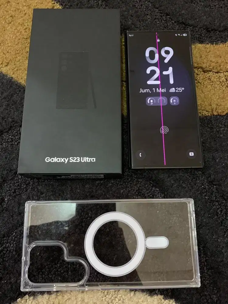 Samsung s23 ultra black 12/1000gb dualsim 5G+ fullset resmi SEIN RR