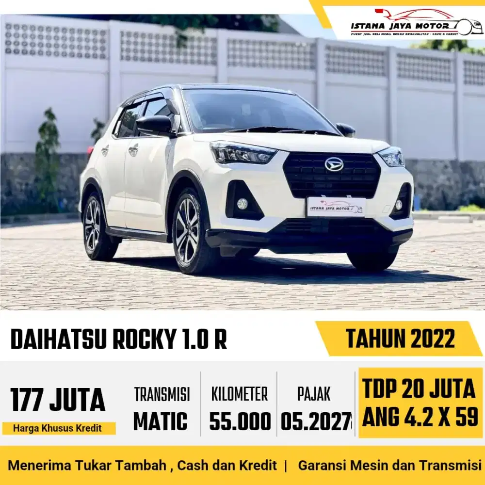 Dauhatsu Rocky 1.0 R AT th 2022 #istana jaya motor