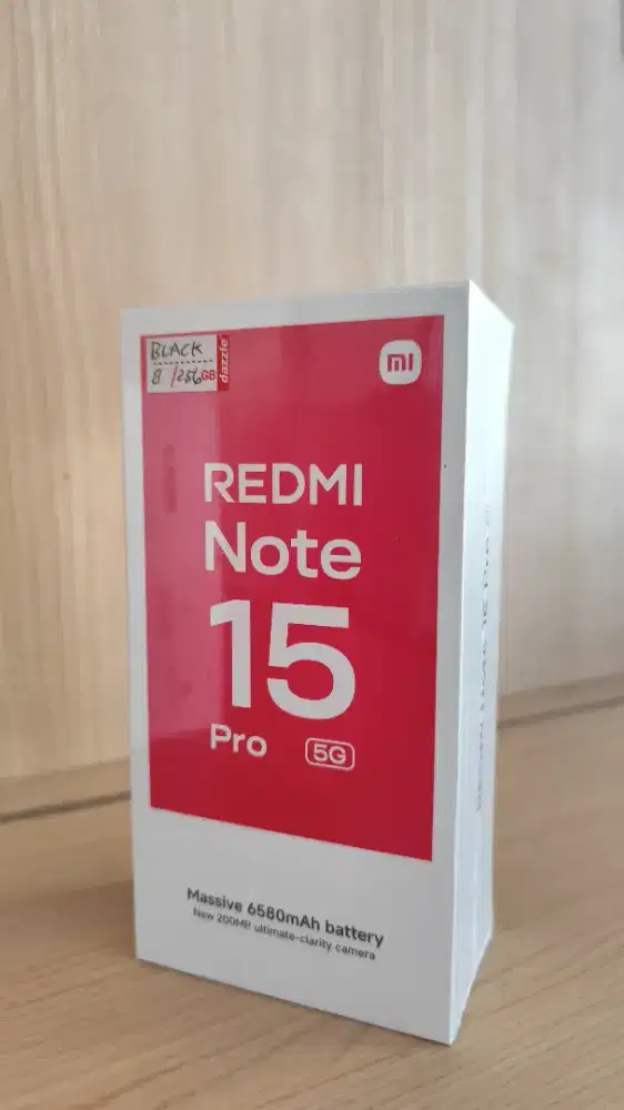 PROMO REDMI NOTE 15 PRO 5G 8/256 NEW SEGEL GARANSI
