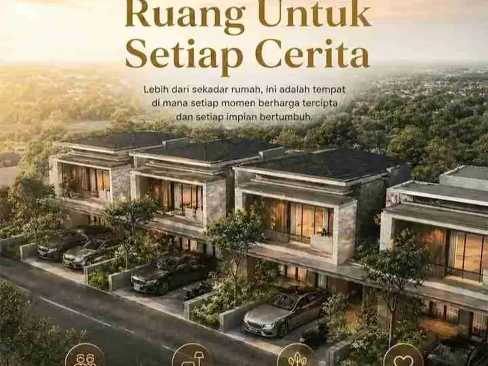Rumah Mewah Tengah Kota 2 Lantai Arcawinangun Purwokerto