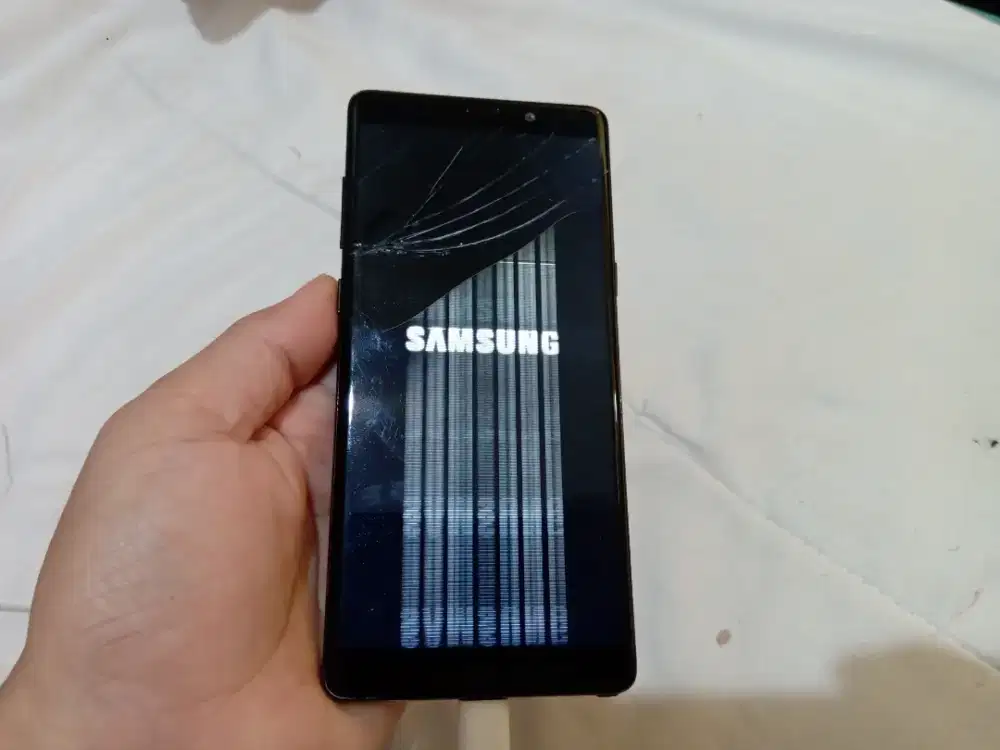 SAMSUNG GALAXY NOTE 9 RAM 6GB / 64GB 4G LTE Duos lcd retak perlu ganti